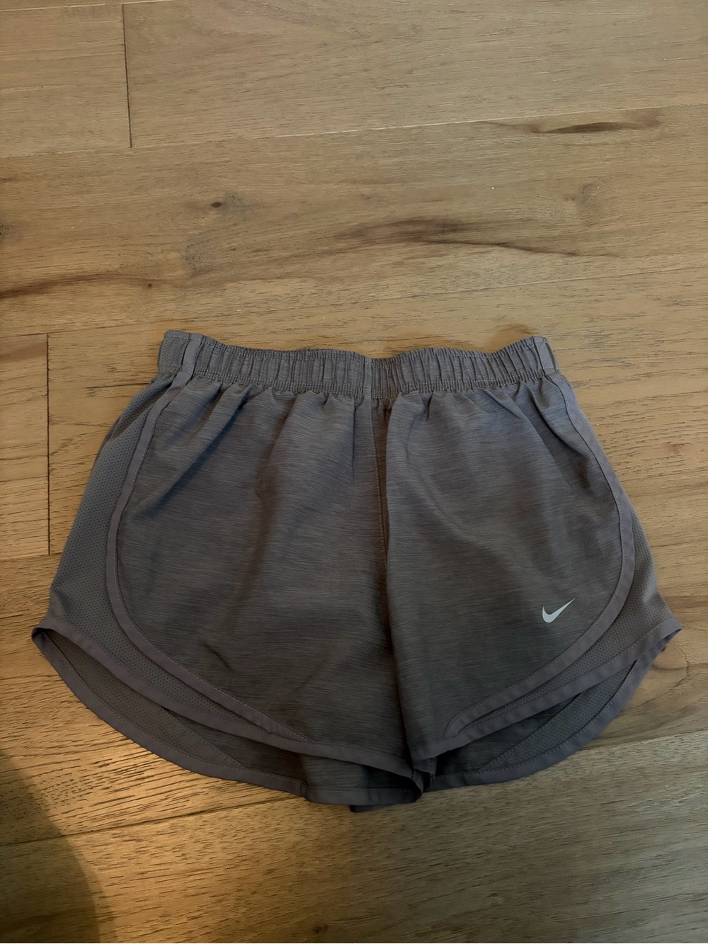Nike Women's Grey Athletic Running Shorts